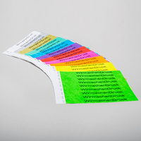 Tyvek® Kontroll- und Einlassbänder 1/0-farbig (schwarz) bedruckt