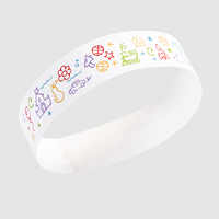 Tyvek®-Kontroll- und Einlassbänder, 4/0-farbig bedruckt