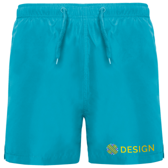 Unisex-Badehose mit einer Druckposition