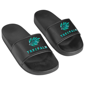 Unisex-Badeschlappen aus PVC mit bedrucktem Riemen