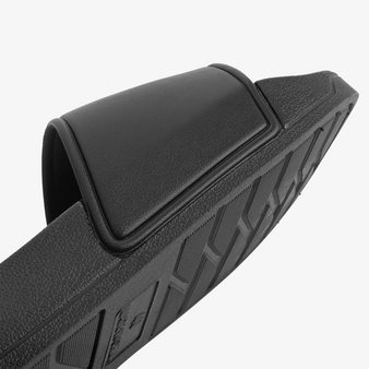 Unisex-Badeschlappen aus PVC mit bedrucktem Riemen