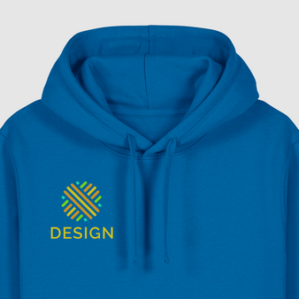 Unisex-Hoodie medium fit, Drummer 2.0 - Stanley/Stella, Detail Kragen