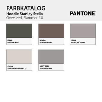 Unisex-Hoodie oversized, Slammer 2.0 - Stanley/Stella, Farbauswahl
