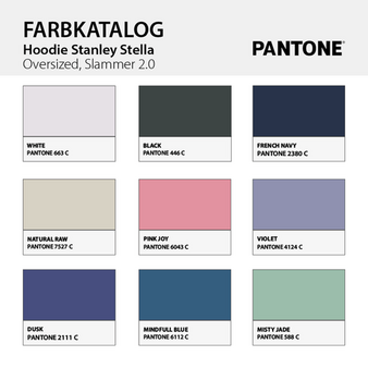 Unisex-Hoodie oversized, Slammer 2.0 - Stanley/Stella, Farbauswahl
