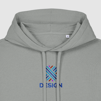 Unisex-Hoodie oversized, Slammer 2.0 - Stanley/Stella, Detail Kragen