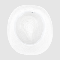 Unisex-Strohhut aus Polyester, ohne Werbeanbringung