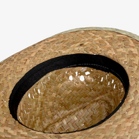 Unisex-Strohhut natur, ohne Werbeanbringung