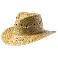 Unisex-Strohhut natur, ohne Werbeanbringung