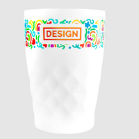 Vakuumisolierter Becher aus Edelstahl und Kupfer bedruckt