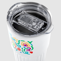 Vakuumisolierter XL-Edelstahlbecher bedruckt