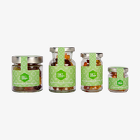 Vegane Fruchtgummi Fruchtsaftbären, 4 verschiedene Gläsergrößen