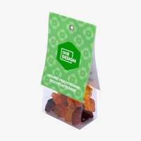 Vegane Fruchtgummi Fruchtsaftbären im Folienbeutel