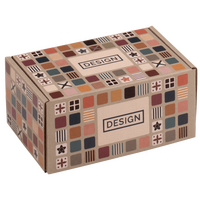 Versand-Klappdeckelkarton (16,9 x 10,7 x 8 cm), 4/0-farbig bedruckt