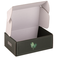 Versand-Klappdeckelkarton (22 x 13,3 x 8 cm), 4/0-farbig bedruckt