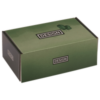 Versand-Klappdeckelkarton (22 x 13,3 x 8 cm), 4/0-farbig bedruckt