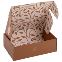 Versand-Klappdeckelkarton (24,5 x 15,8 x 8 cm), 4/4-farbig bedruckt