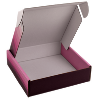 Versand-Klappdeckelkarton (30,7 x 28,9 x 8,3 cm), 4/0-farbig bedruckt