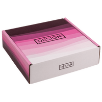 Versand-Klappdeckelkarton (30,7 x 28,9 x 8,3 cm), 4/4-farbig bedruckt