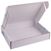 Versand-Klappdeckelkarton (40,6 x 31,5 x 8,2 cm), 4/0-farbig bedruckt