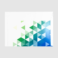 Versandtasche B4, 4/0 farbig bedruckt Rückseite geschlossen