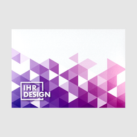 Versandtasche B5, 4/0 farbig bedruckt Vorderseite 