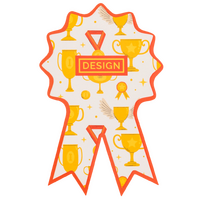 Visitenkarte Auszeichnung, 55 x 85 mm, 1-seitig, 4/0-farbig CMYK, einseitig