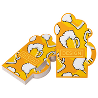  Visitenkarte Bier, 55 x 85 mm, 1-seitig, 4/0-farbig CMYK, einseitig Vorderseite