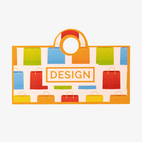 Visitenkarte Einkaufen, 85 x 55 mm, 1-seitig, 4/0-farbig CMYK