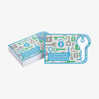 Visitenkarte Facility, 85 x 55 mm, 2-seitig, 4/4-farbig CMYK Design