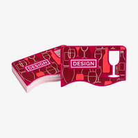 Visitenkarte Genuss, 85 x 55 mm, 1-seitig, 4/0-farbig CMYK Gestaltung