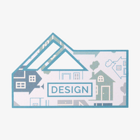 Visitenkarte Immobilie, 85 x 55 mm, 1-seitig, 4/0-farbig CMYK