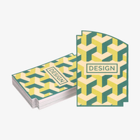 Visitenkarte Kontur, 55 x 85 mm, 2-seitig, 4/4-farbig CMYK Design