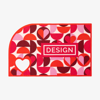 Visitenkarte Love, 85 x 55 mm, 2-seitig, 4/4-farbig CMYK