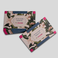 Visitenkarten, farbig bedruckt, motiv