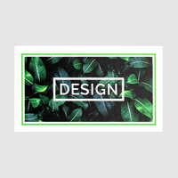 Visitenkarten quer 4/4 farbig 90 x 50 mm (beidseitiger Druck), Offsetkarton