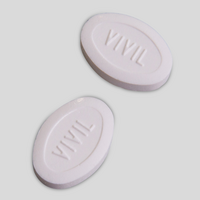 Zwei Vivil Pastillen