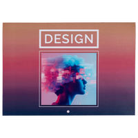 Wandkalender mit Drahtheftung inkl. Lochung, DIN A4, Deckblatt