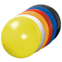 Wasserbälle aufgereiht in verschiedenen Farben