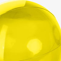 Detailaufnahme von aufgeblasenem Wasserball