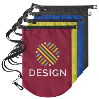 Wasserdichter Drybag aus RPET mit Tragegurt, 10 l, Farbauswahl