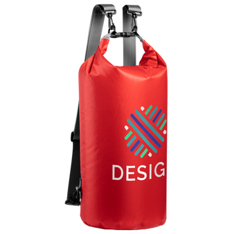 Wasserdichter Drybag-Rucksack aus Ripstop-Polyester, 20 l