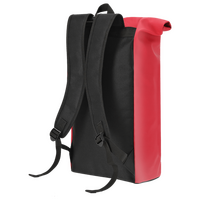 Wasserdichter Rolltop-Rucksack aus recyceltem PU-Material, 17 l, Rückseite