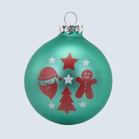 Kugel, farbig bedruckt, Motiv