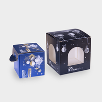 Verpackung, farbig bedruckt, verschiedene groeßen