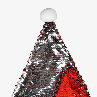 Weihnachtsm&uuml;tze mit Pailletten
