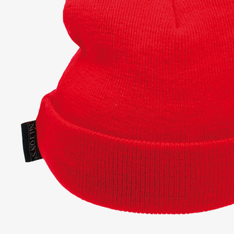 Weihnachtsstrickm&uuml;tze Rentier
