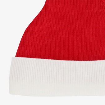 Weihnachtsstrickm&uuml;tze