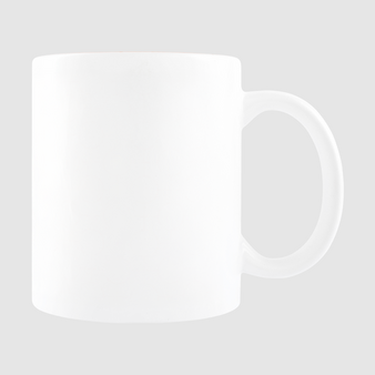 Wei&szlig;e Tasse f&uuml;r Lasergravur