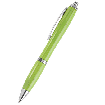 Weizenstroh-Kugelschreiber mit Recyclingpapier
