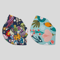 Maske, farbig bedruckt, muster